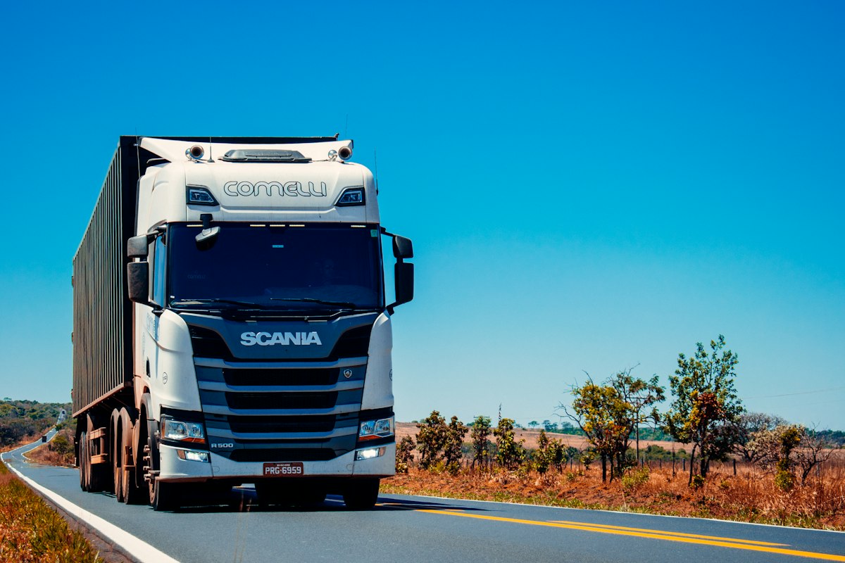 Euro 6 Intermodal Container Truck Haulage